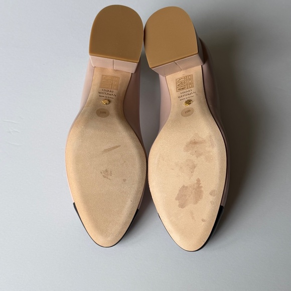 Stuart Weitzman Flareblock 60 Dolce/Black Pump Size 10 NWT Includes Box - Picture 7 of 8